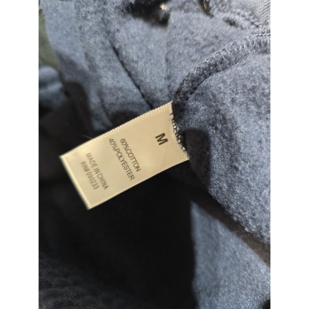 Pacsun Women's Flare Sweat Pants‎ M Navy Blue Drawstrings - Picture 4 of 4